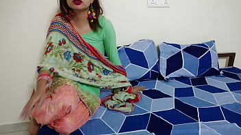 Indian aunty's seduction and anal play in Hindi audio