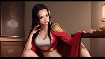 Experience the sensual journey of a brunette hentai goddess